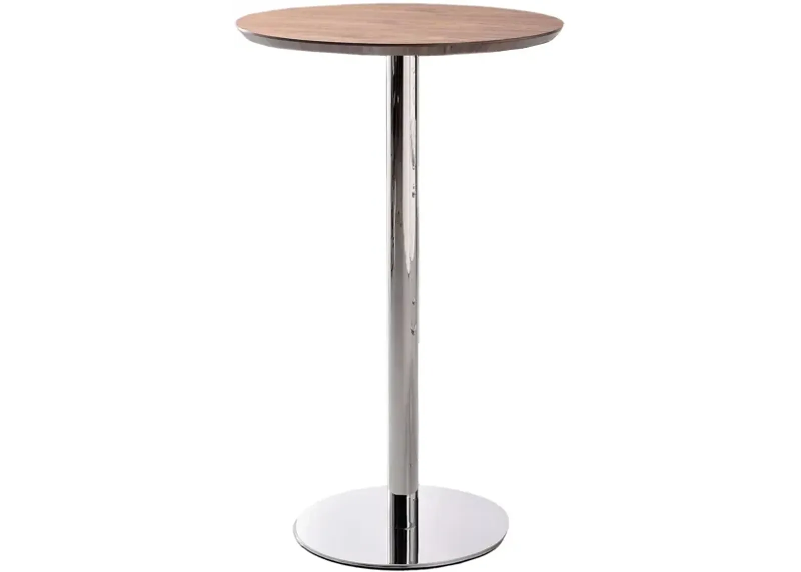 Bergen Bar Table in Brown by Zuo Modern