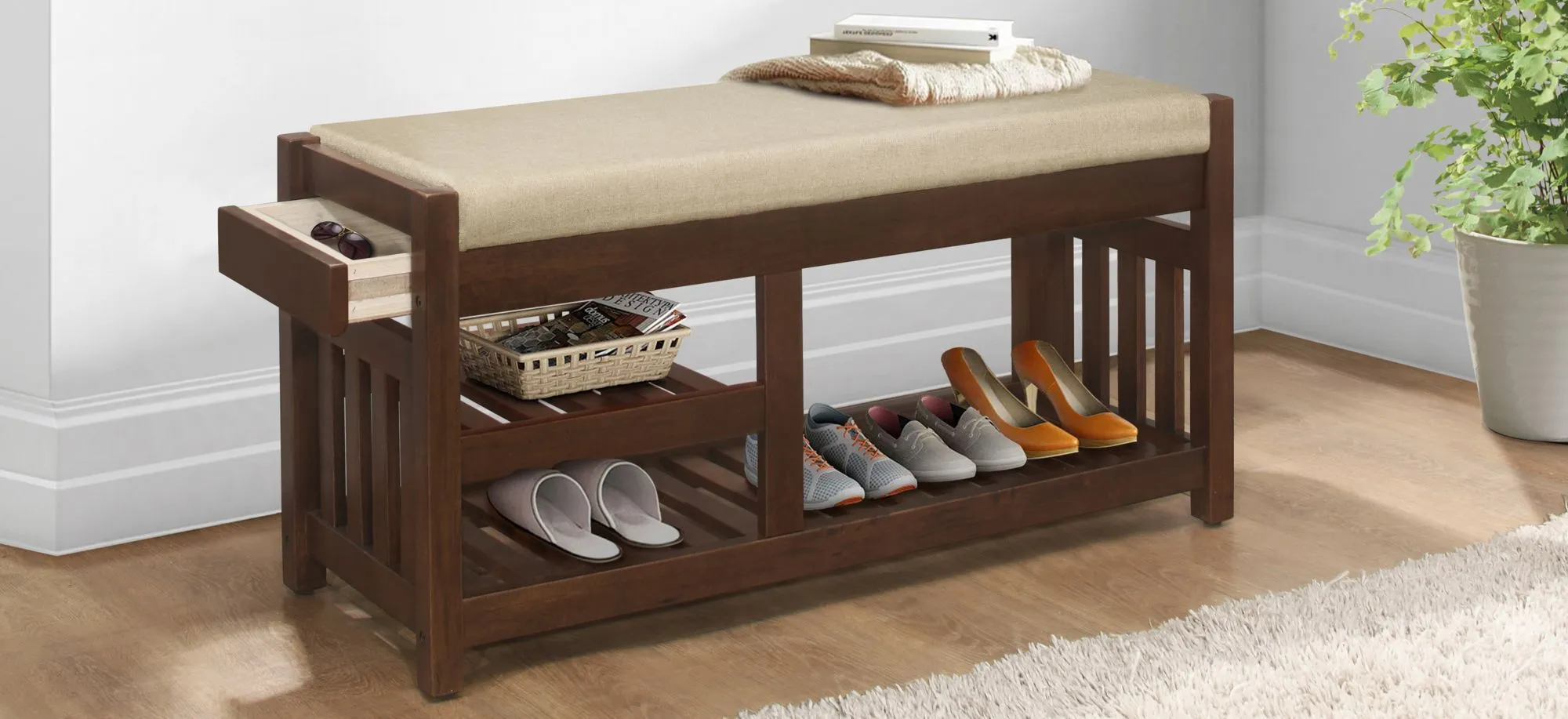 West Canada Storage Bench