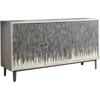 Brink Credenza in White & Charcoal by Coast To Coast Imports