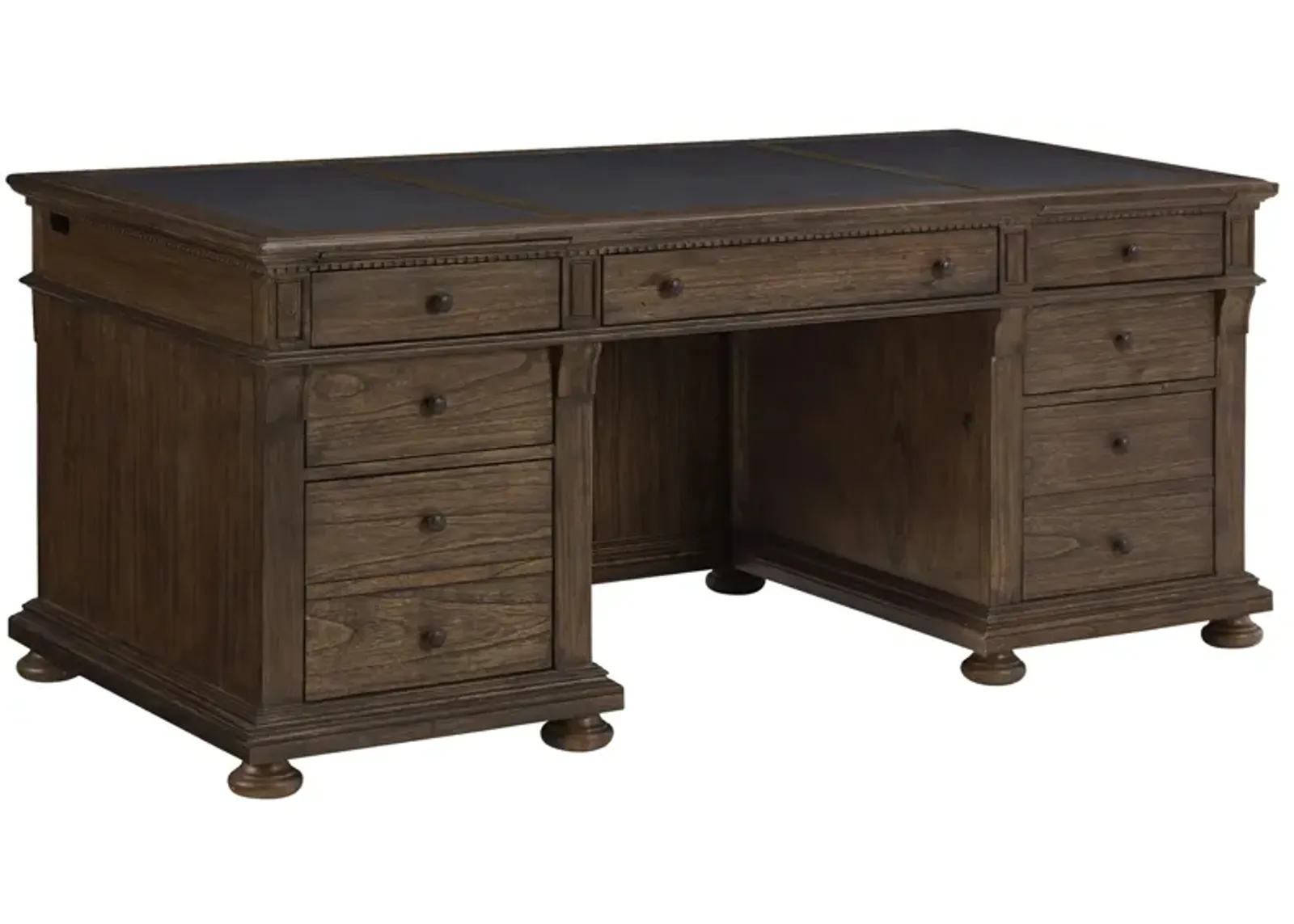 Wellington Hall Executive Desk in WELLINGTON JAVA by Hekman Furniture Company