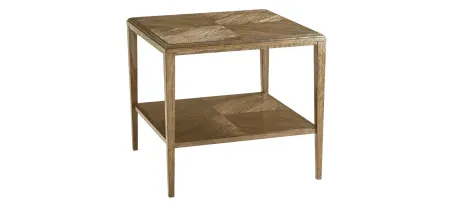 Nova Square Side Table in Dawn by Theodore Alexander