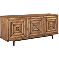 Fair Ridge Accent Cabinet in Warm Brown by Ashley Furniture