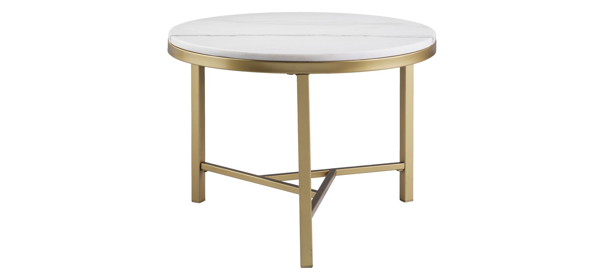 Filton Marble Accent Table in Champagne by SEI Furniture
