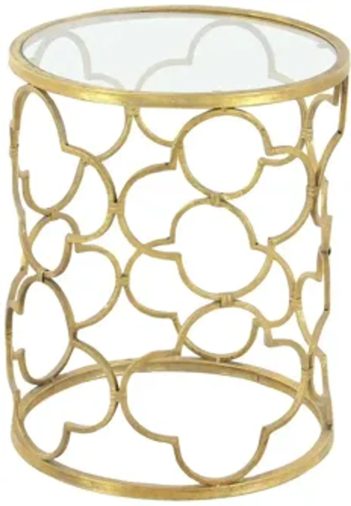 Ivy Collection Basket Accent Table