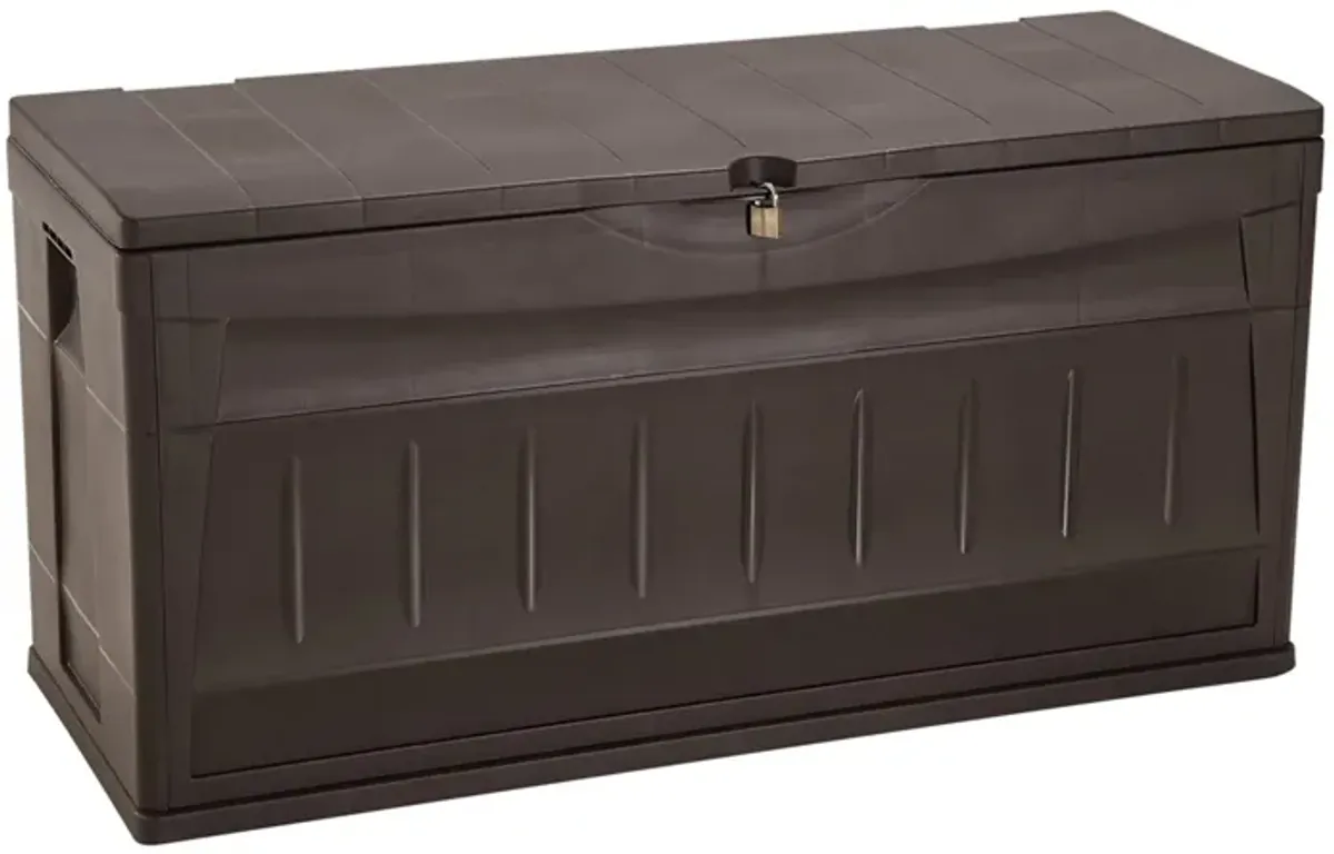 Hyrum Storage Deck Box in Brown by Inval America