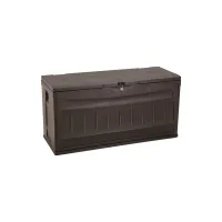 Hyrum Storage Deck Box in Brown by Inval America