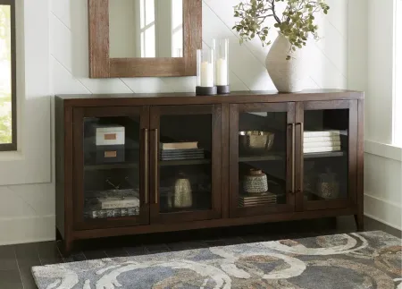 Balintmore Accent Cabinet in Dark Brown by Ashley Furniture