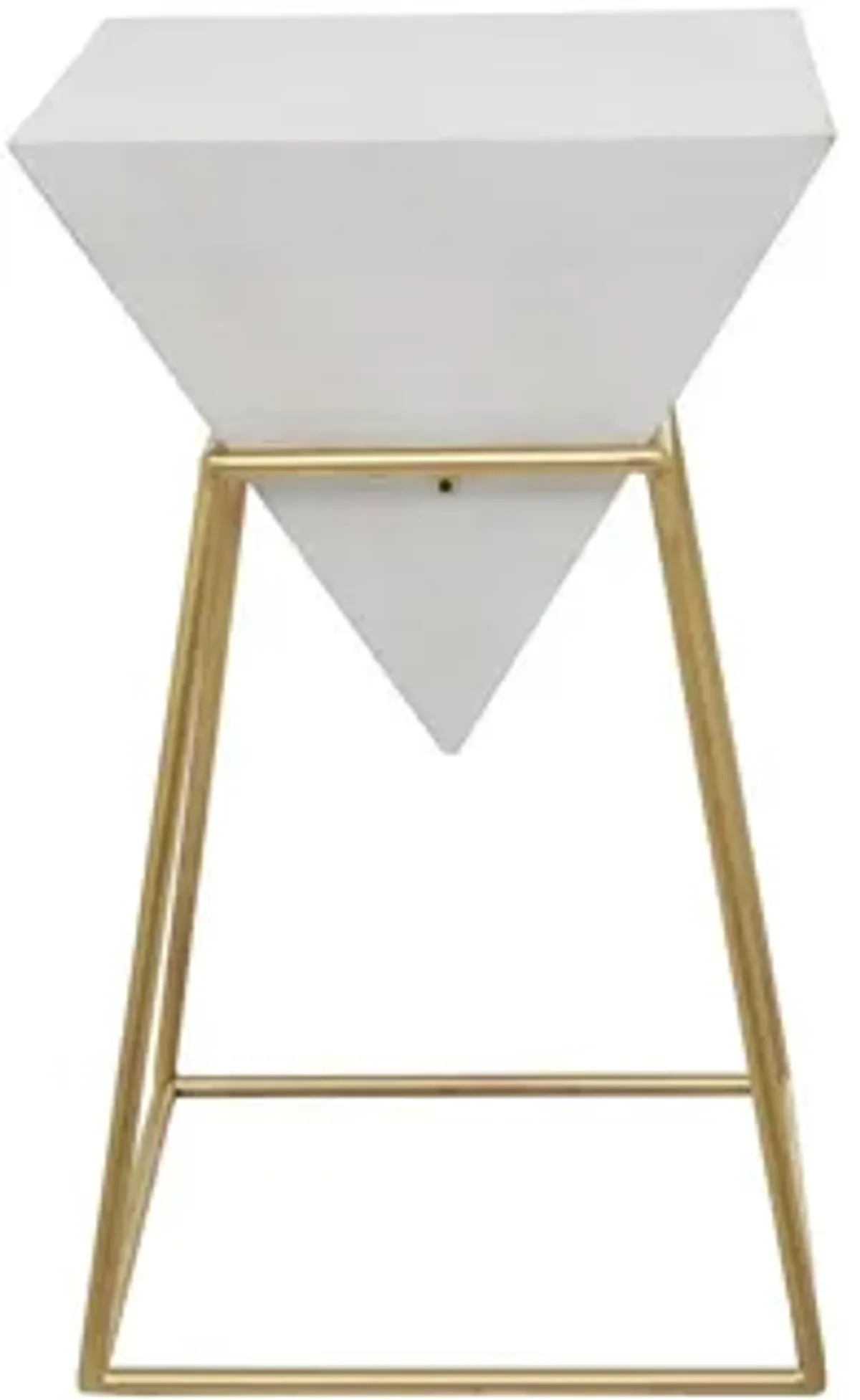 Ivy Collection Pyramid Accent Table