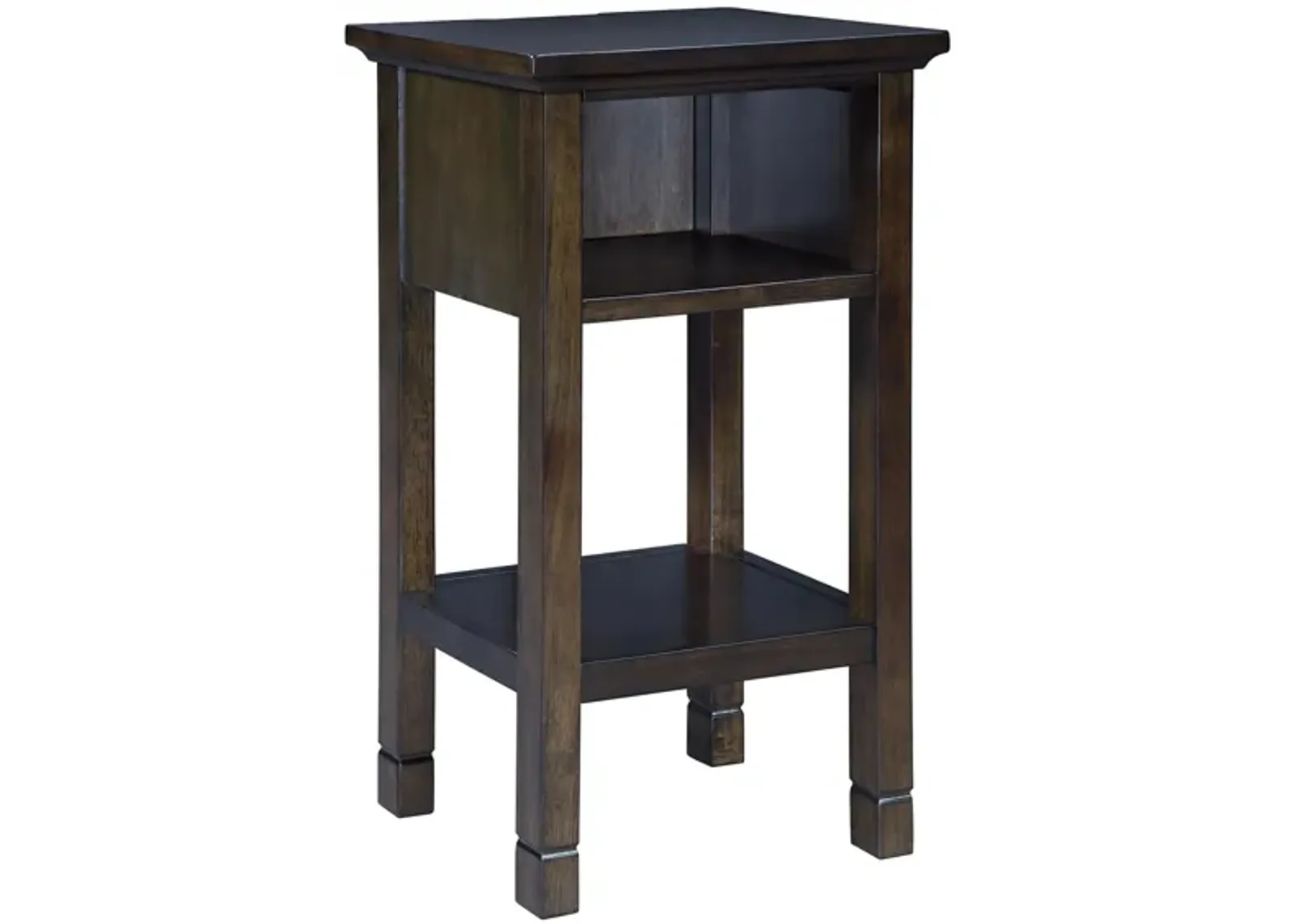 Marnville Accent Table in Dark Brown by Ashley Express