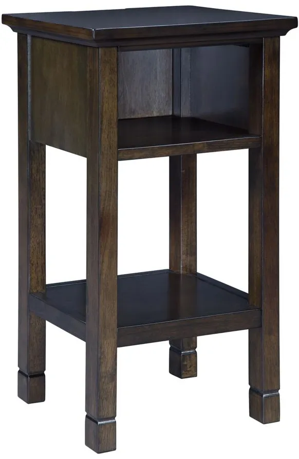 Marnville Accent Table in Dark Brown by Ashley Express