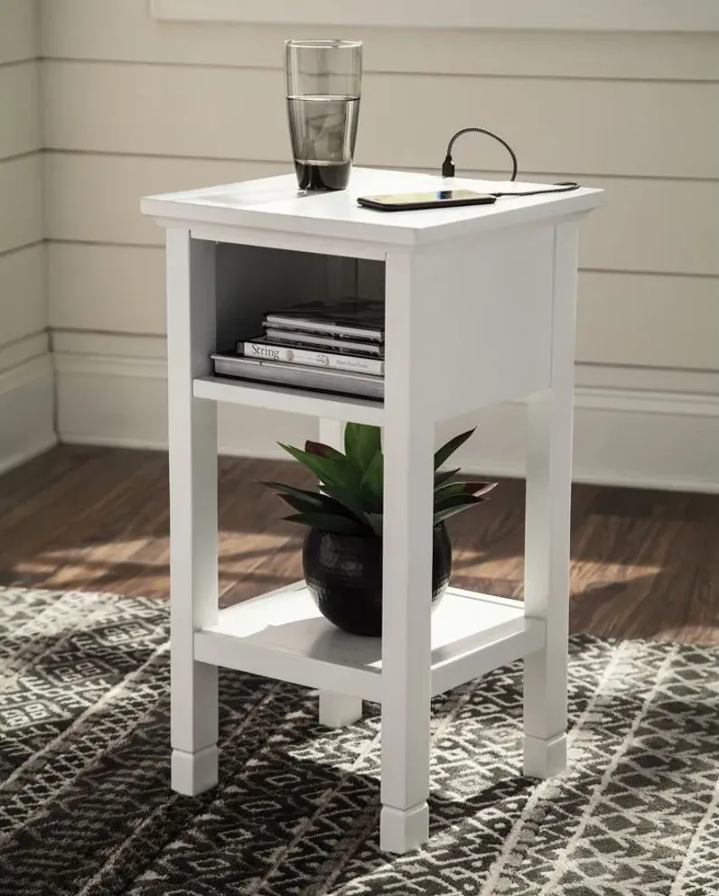 Marnville Accent Table in White by Ashley Express