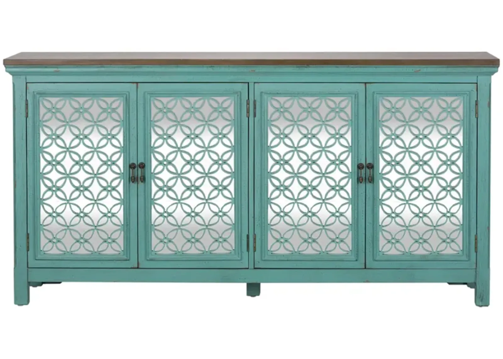 Kensington Accent Credenza in Blue by Liberty Furniture