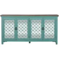 Kensington Accent Credenza in Blue by Liberty Furniture