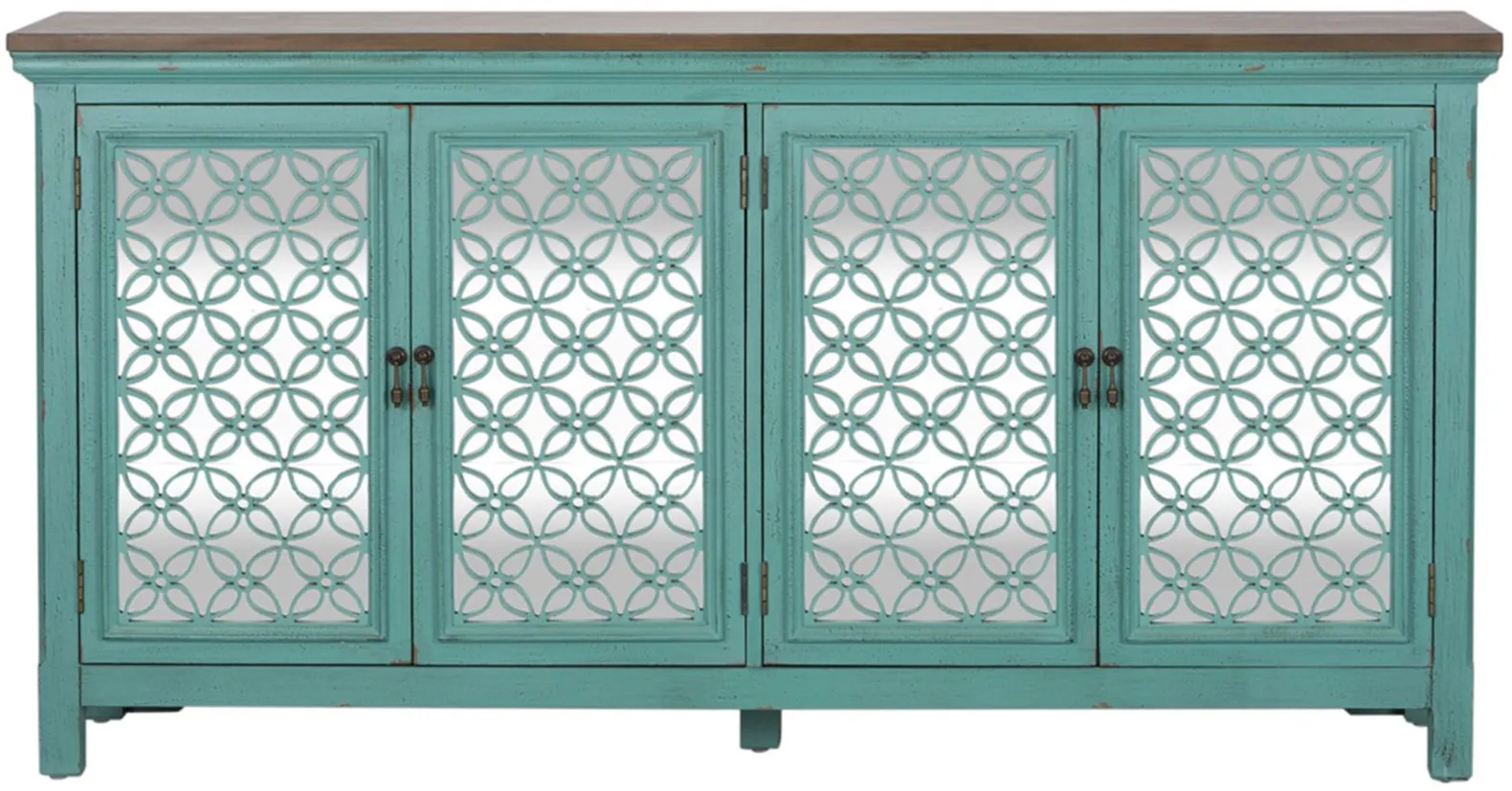 Kensington Accent Credenza in Blue by Liberty Furniture