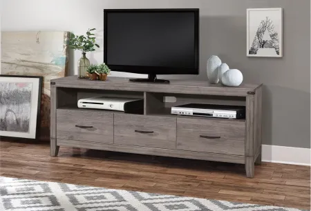 Lorenzi TV Console in Gray by Homelegance