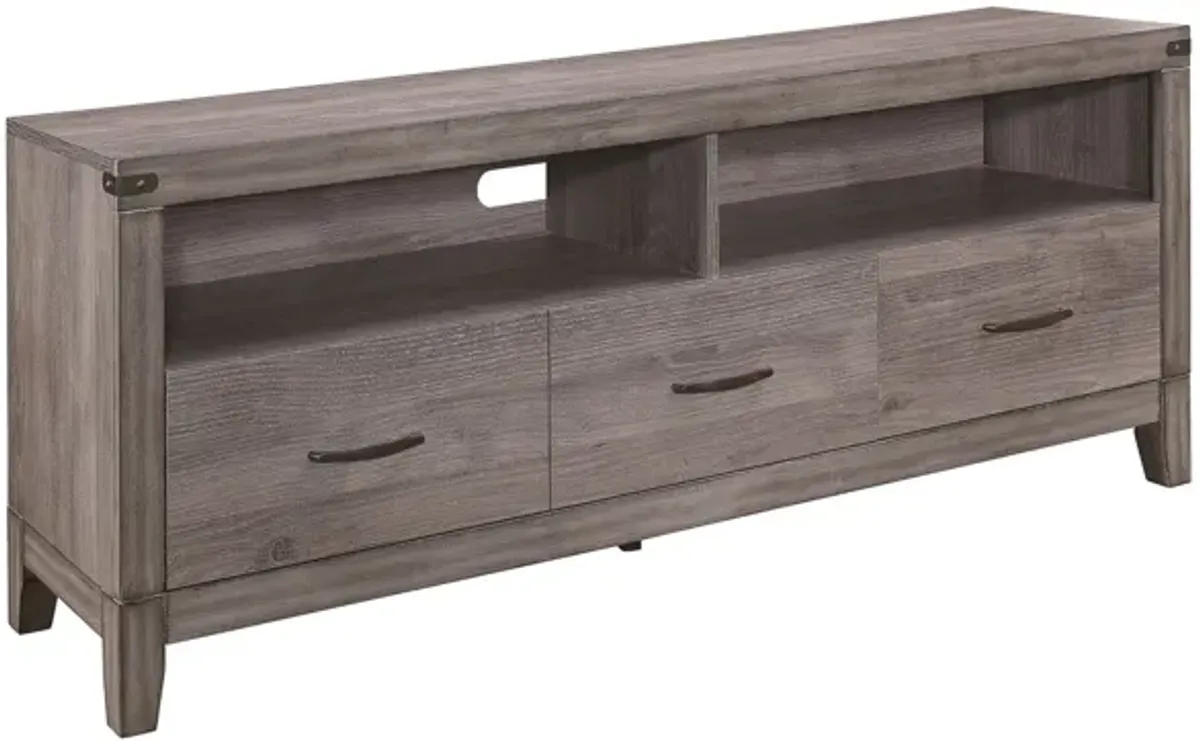 Piper Tv Console in Gray by Homelegance