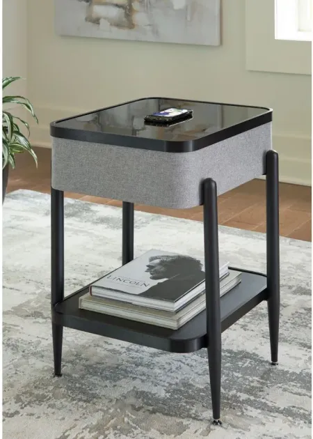 Jorvalee Accent Table in Gray/Black by Ashley Express