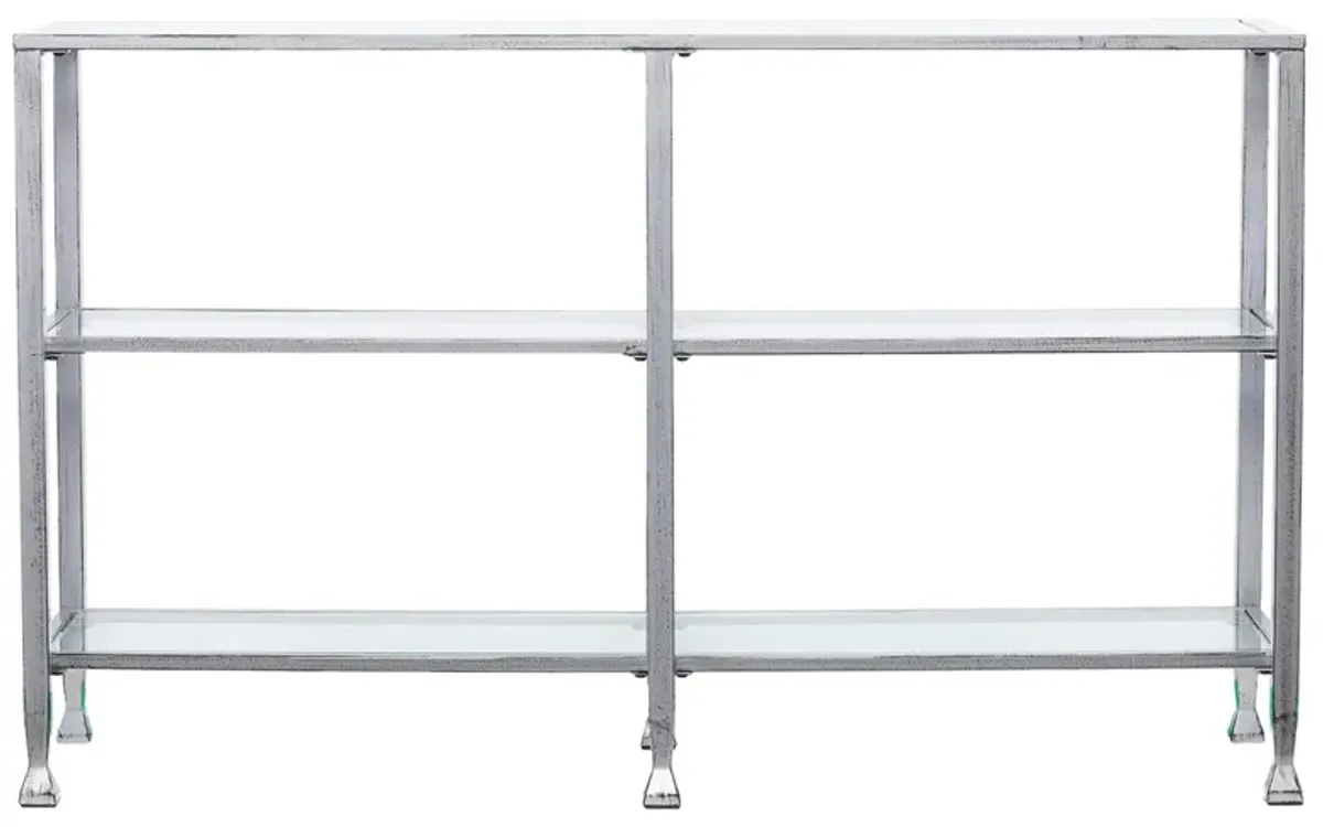 Bexley 3-Tier Console Table in Silver by SEI Furniture