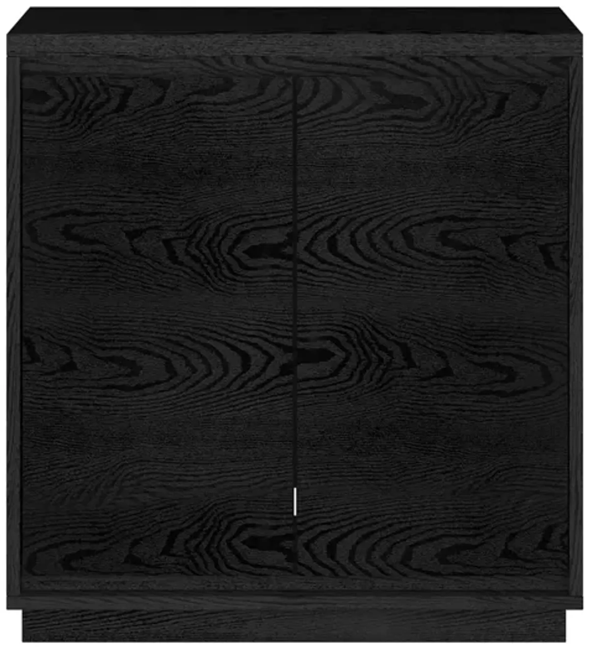 Presque Accent Cabinet in Black Grain by Hudson & Canal