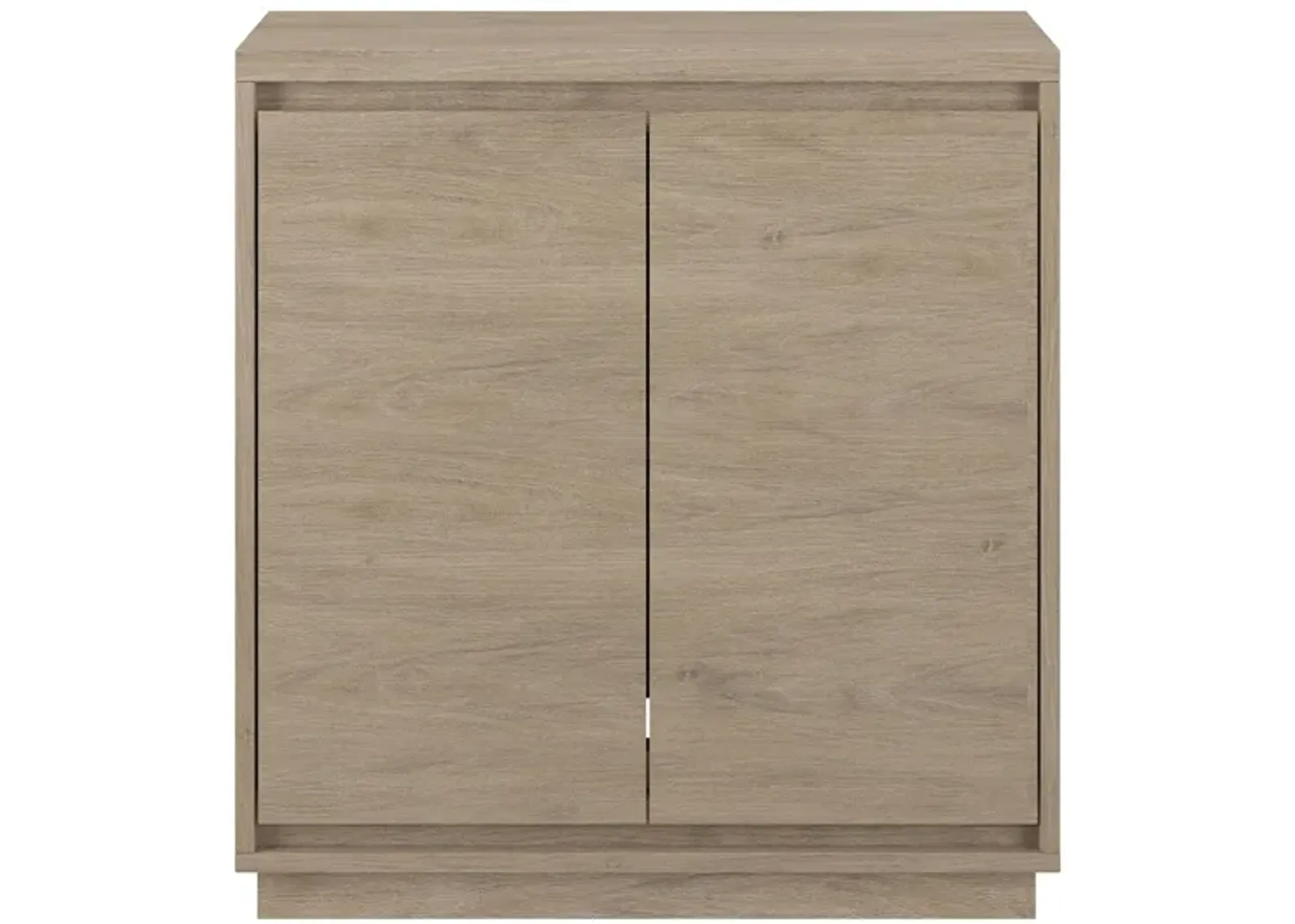 Presque Accent Cabinet in Antiqued Gray Oak by Hudson & Canal