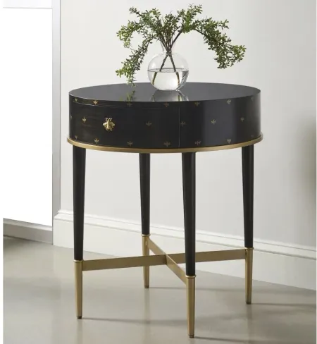 Pulaski Accents Storage Table in Black by Samuel Lawrence