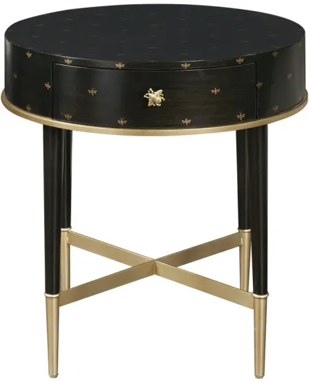 Pulaski Accents Storage Table in Black by Samuel Lawrence