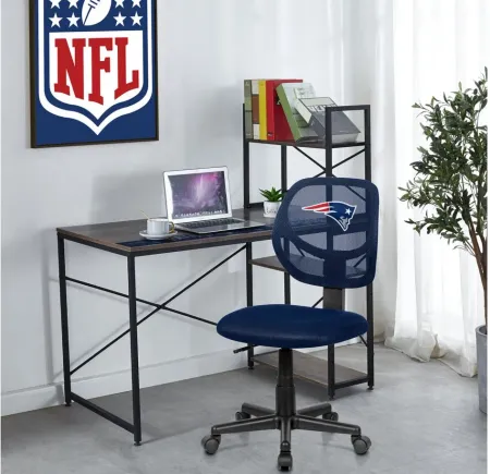 NFL Armless Task Chair in New England Patriots by Imperial International