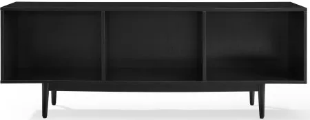 Liam Large Record Storage Cabinet in Black by Crosley Brands