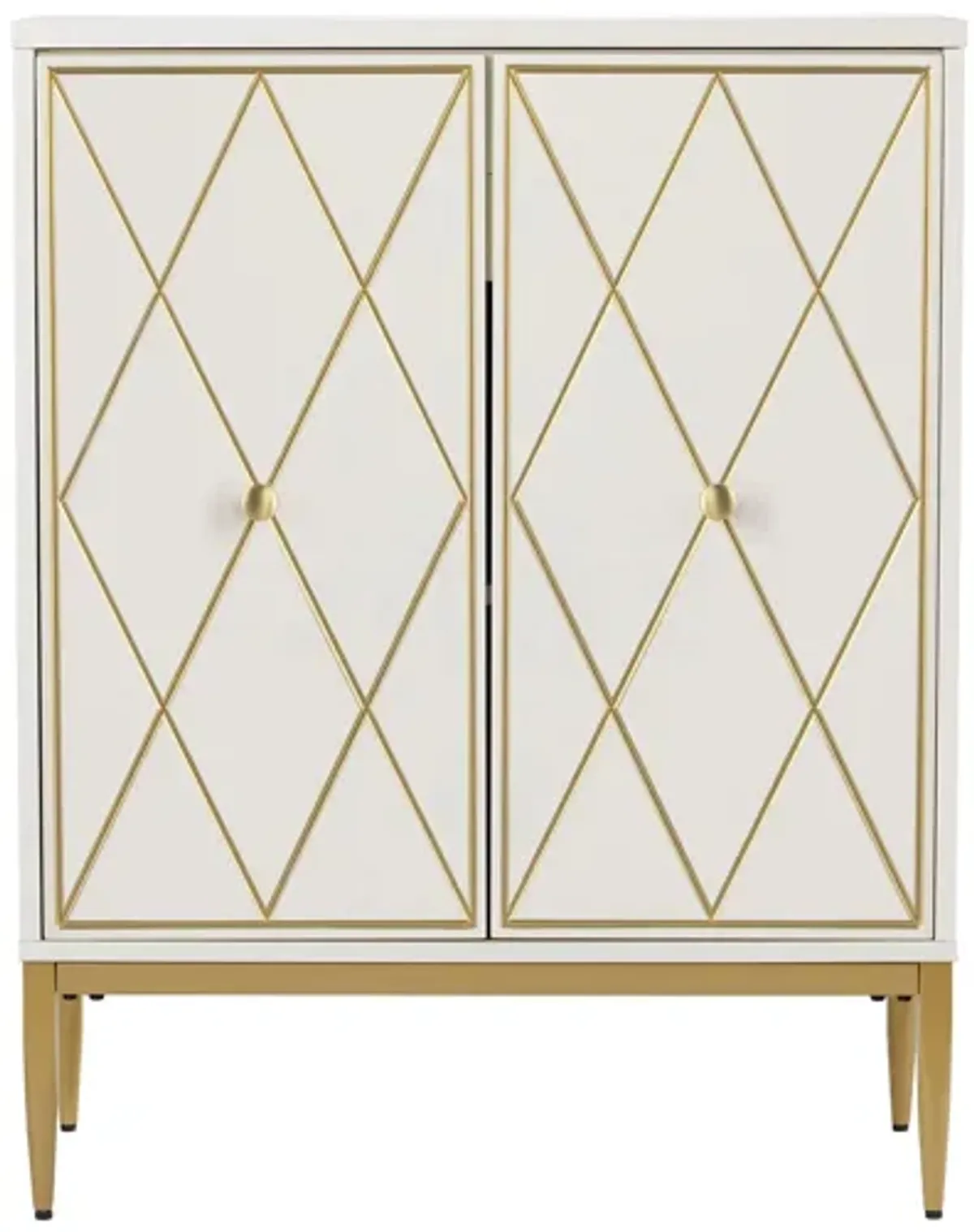 Nelson Accent Cabinet in White by SEI Furniture