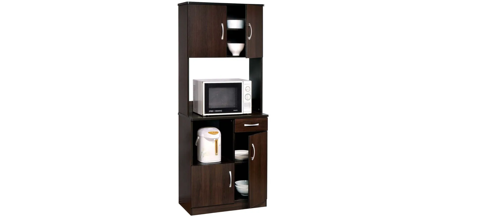 Quintus Kitchen Cabinet -2pc. in Espresso by Acme Furniture Industry