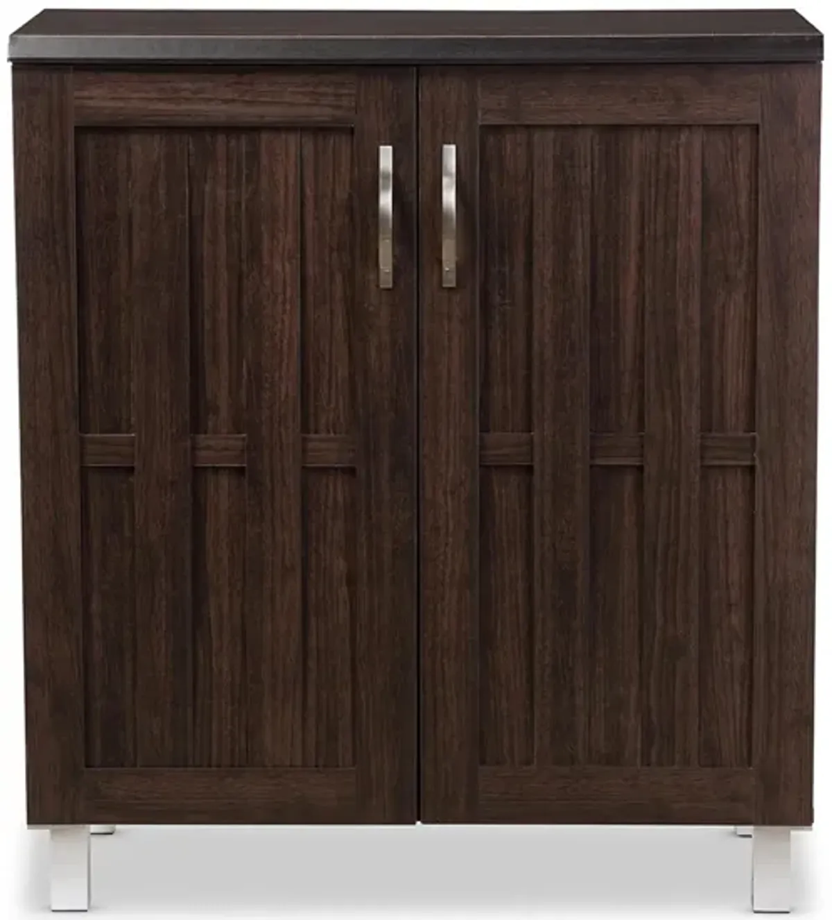 Exce Sideboard Storage Cabinet in Dark Brown by Wholesale Interiors