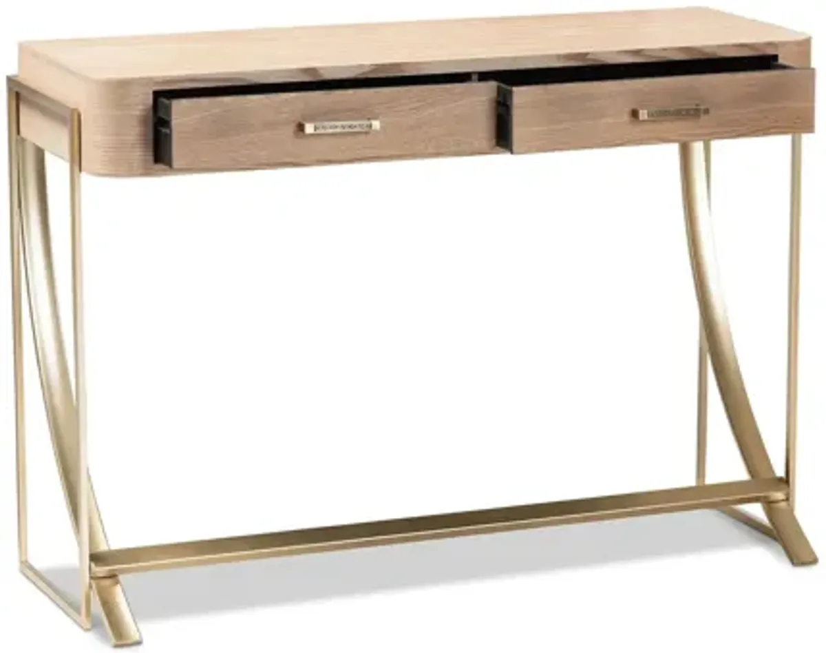 Lafoy 2-Drawer Console Table