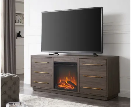 Greer TV Stand in Alder Brown by Hudson & Canal