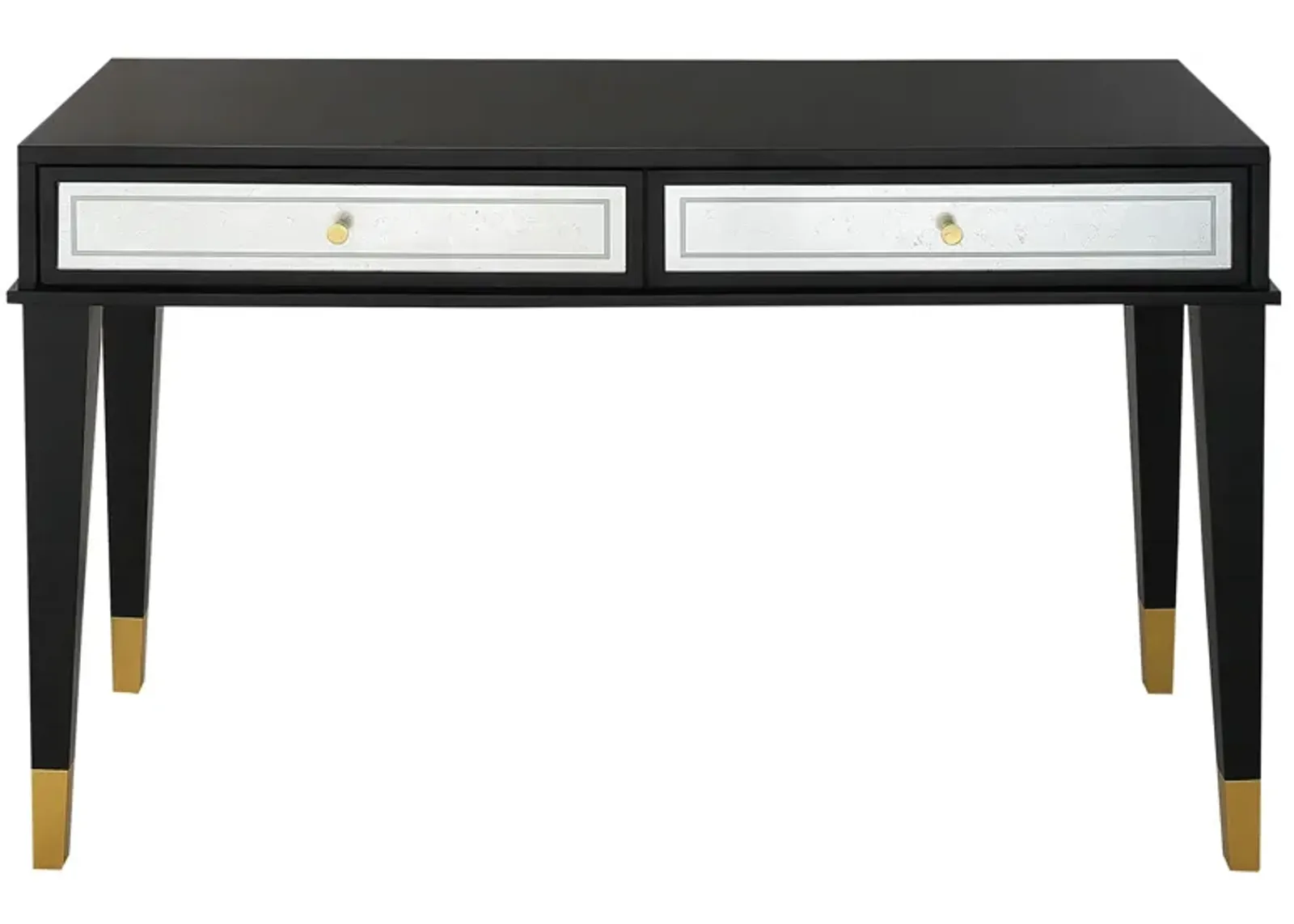 Makalu Console Table in Black by CAMDEN ISLE