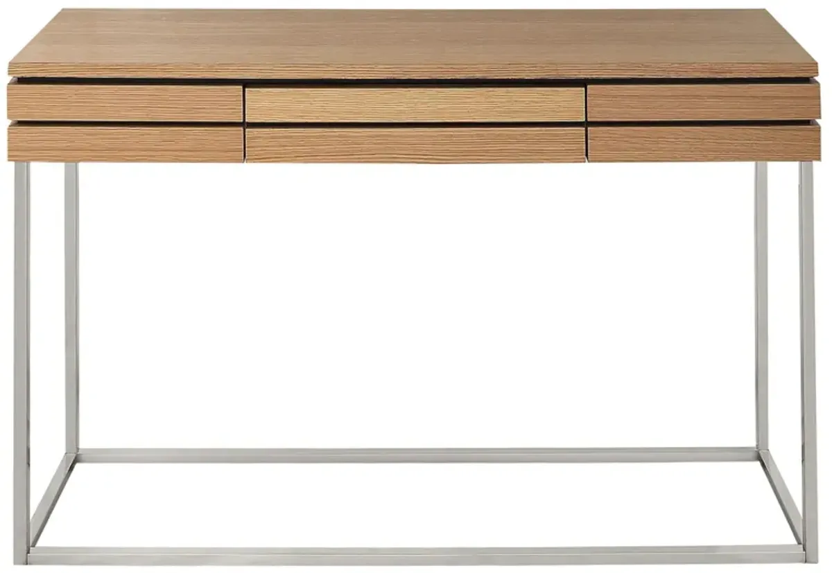 Barnes Console Table in Brown by CAMDEN ISLE