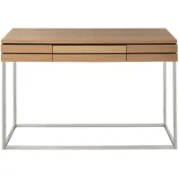 Barnes Console Table in Brown by CAMDEN ISLE