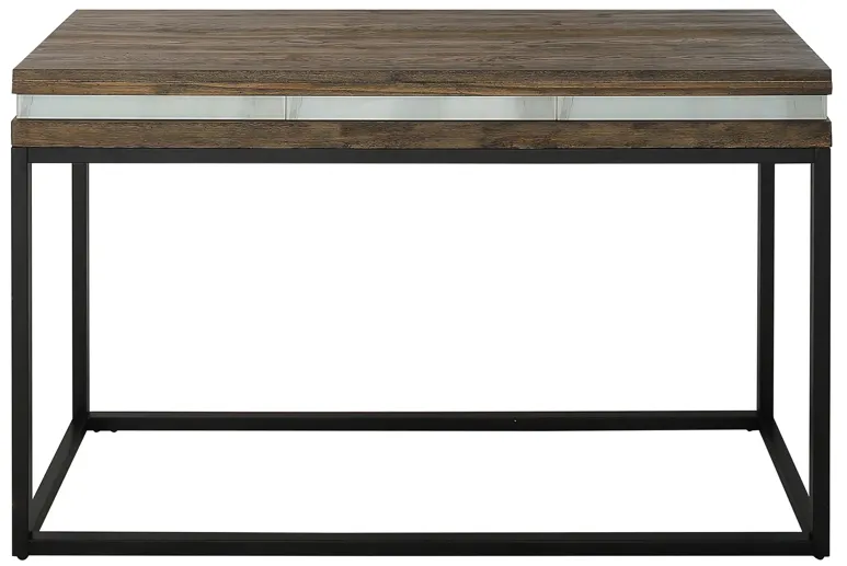 Bailey Console Table in Brown by CAMDEN ISLE