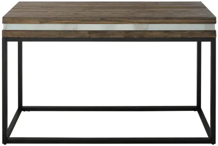 Bailey Console Table in Brown by CAMDEN ISLE
