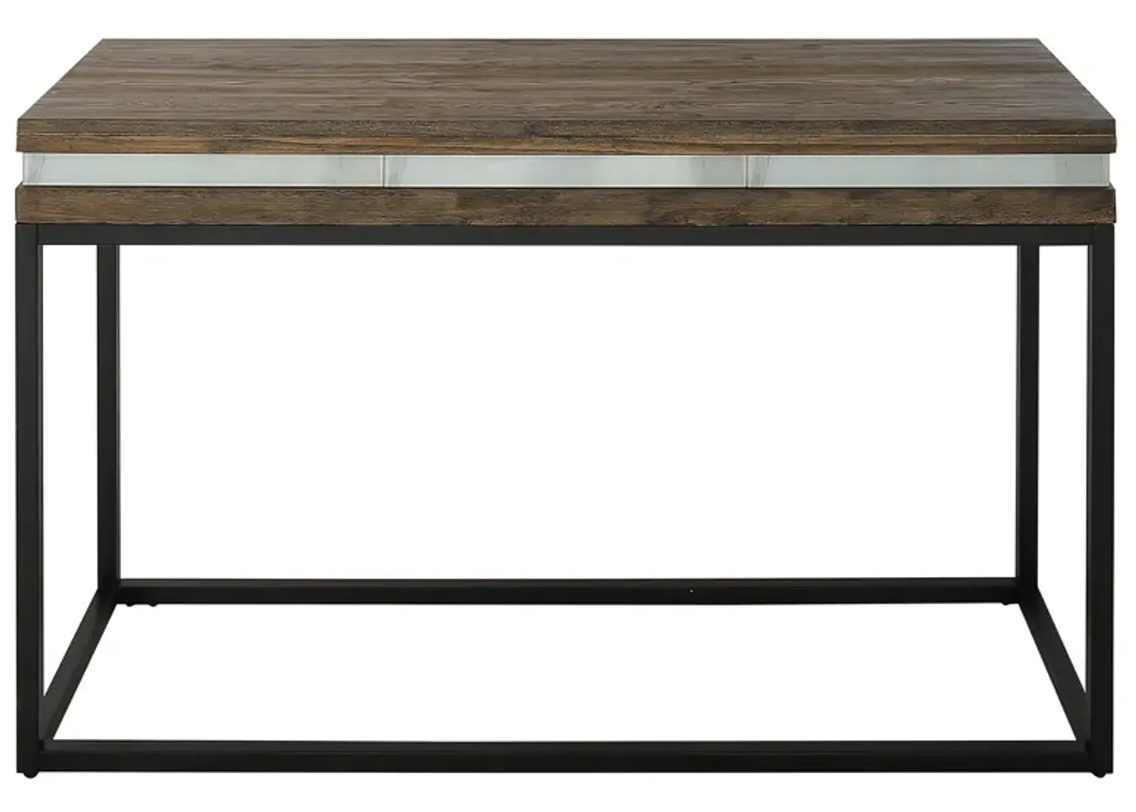 Bailey Console Table in Brown by CAMDEN ISLE