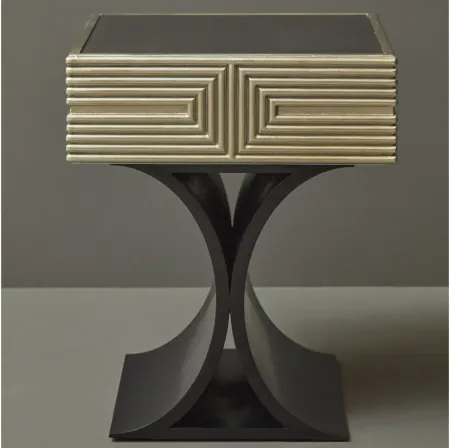 Malakai Modern Geometric Spot Table in Multi by Home Meridian International