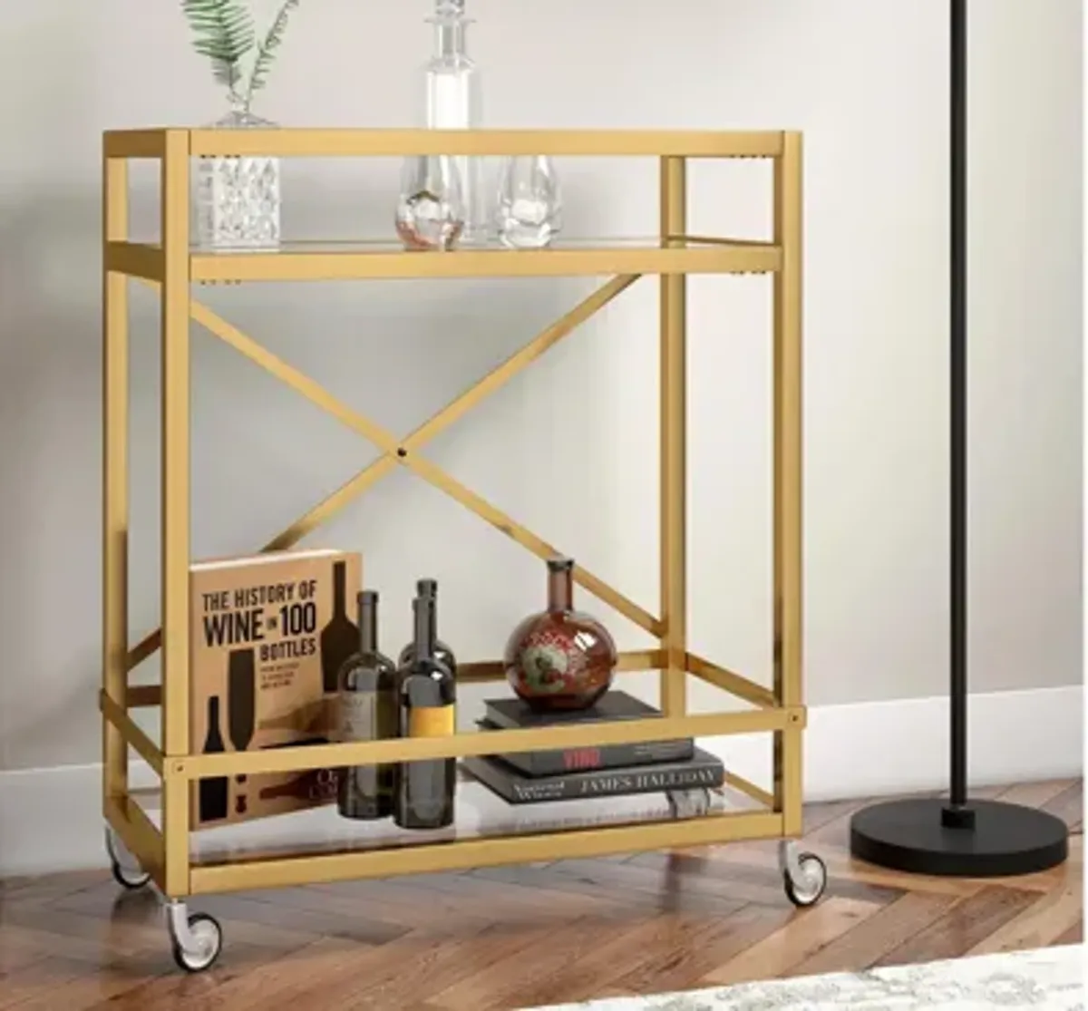 Warbler Rectangular Bar Cart