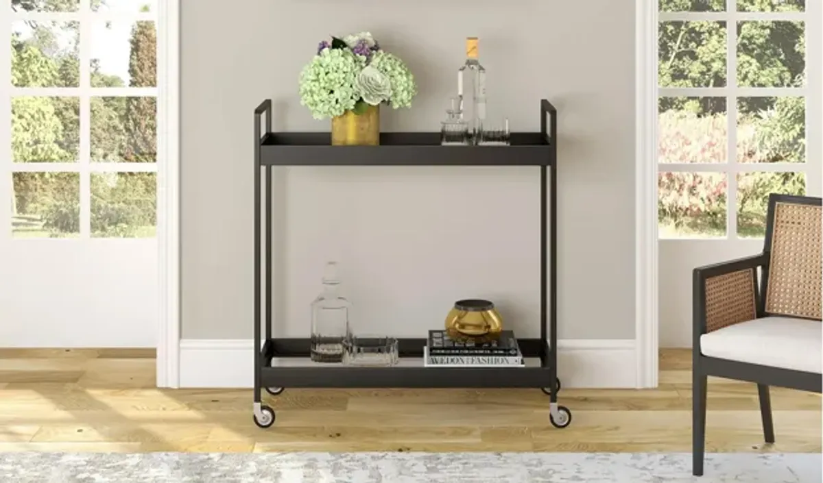 Tina Rectangular Bar Cart