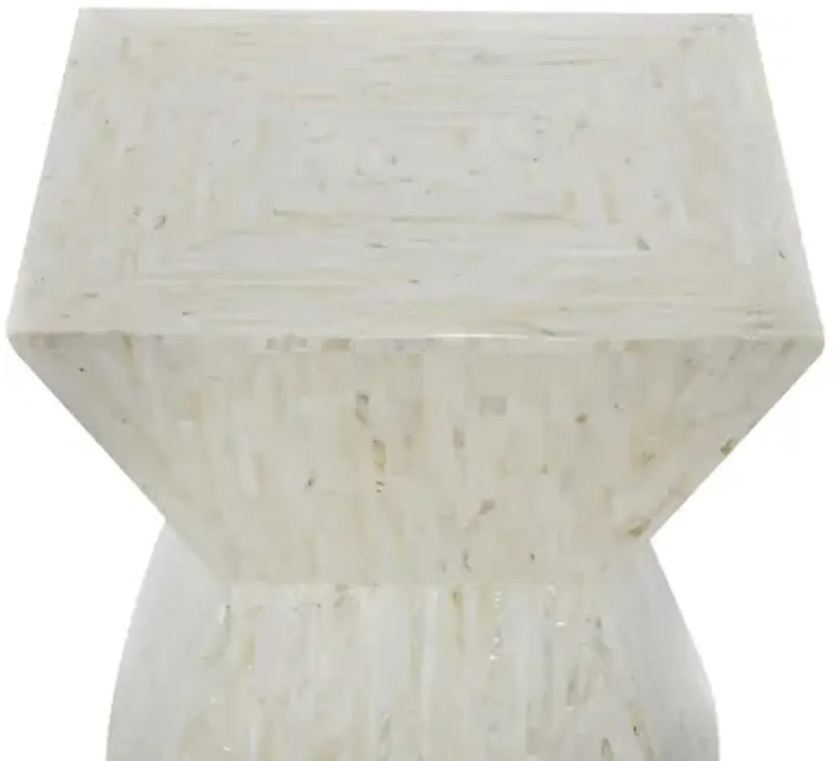 Ivy Collection Hourglass Accent Table