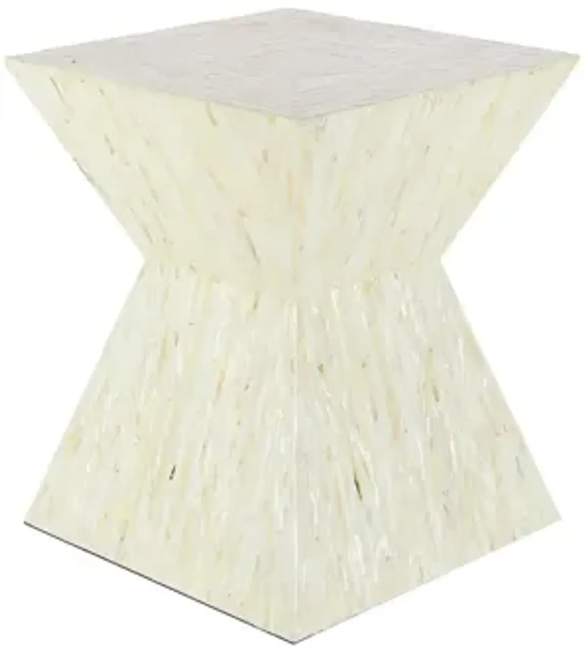 Ivy Collection Hourglass Accent Table