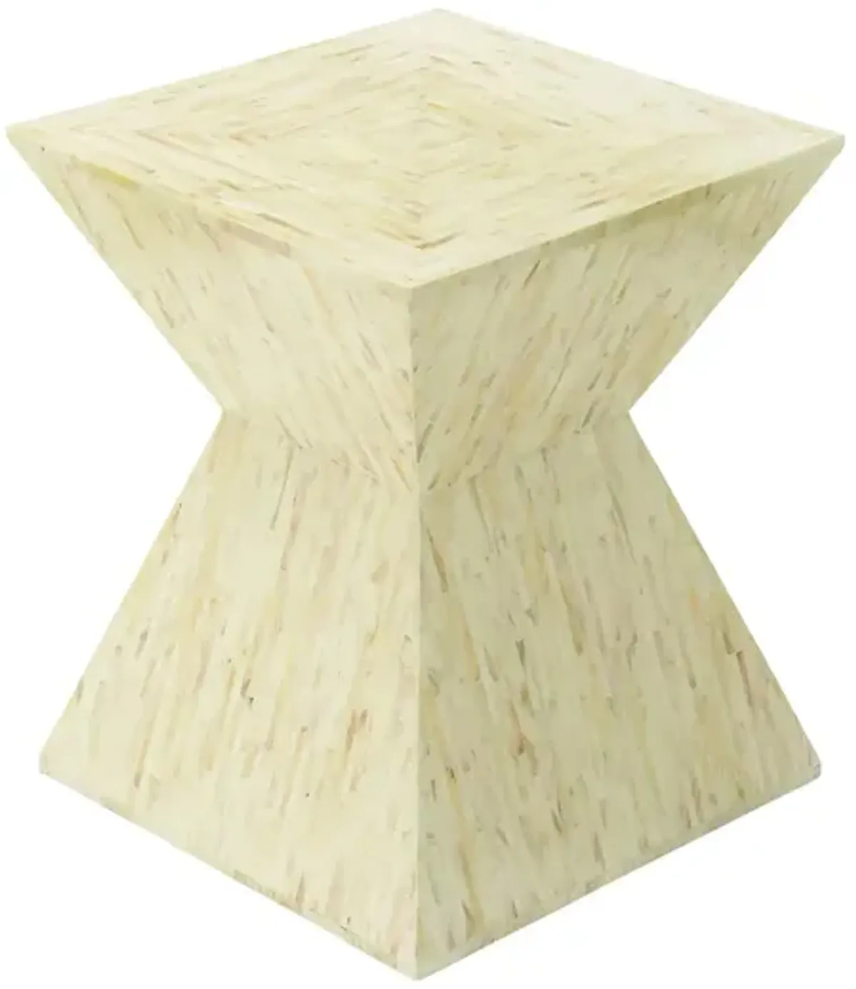 Ivy Collection Hourglass Accent Table