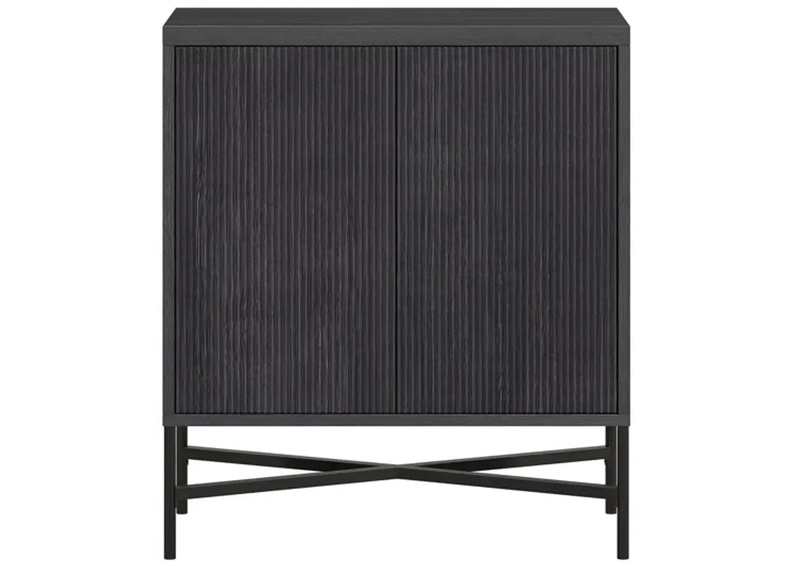 Brighton Accent Cabinet in Charcoal Gray by Hudson & Canal