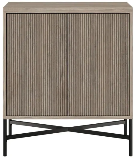Brighton Accent Cabinet in Antiqued Gray Oak by Hudson & Canal