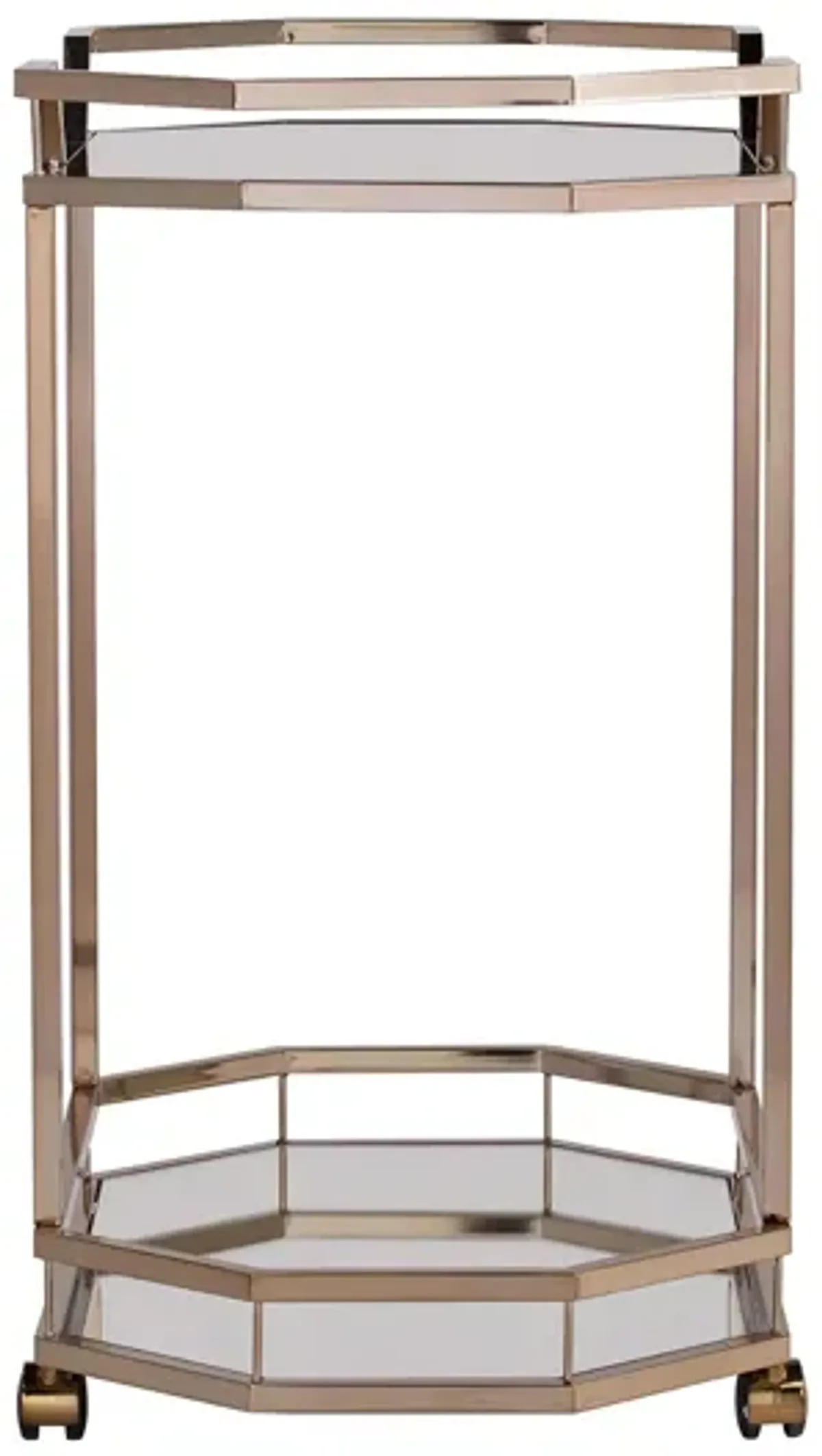 Giselle Bar Cart in Champagne by SEI Furniture