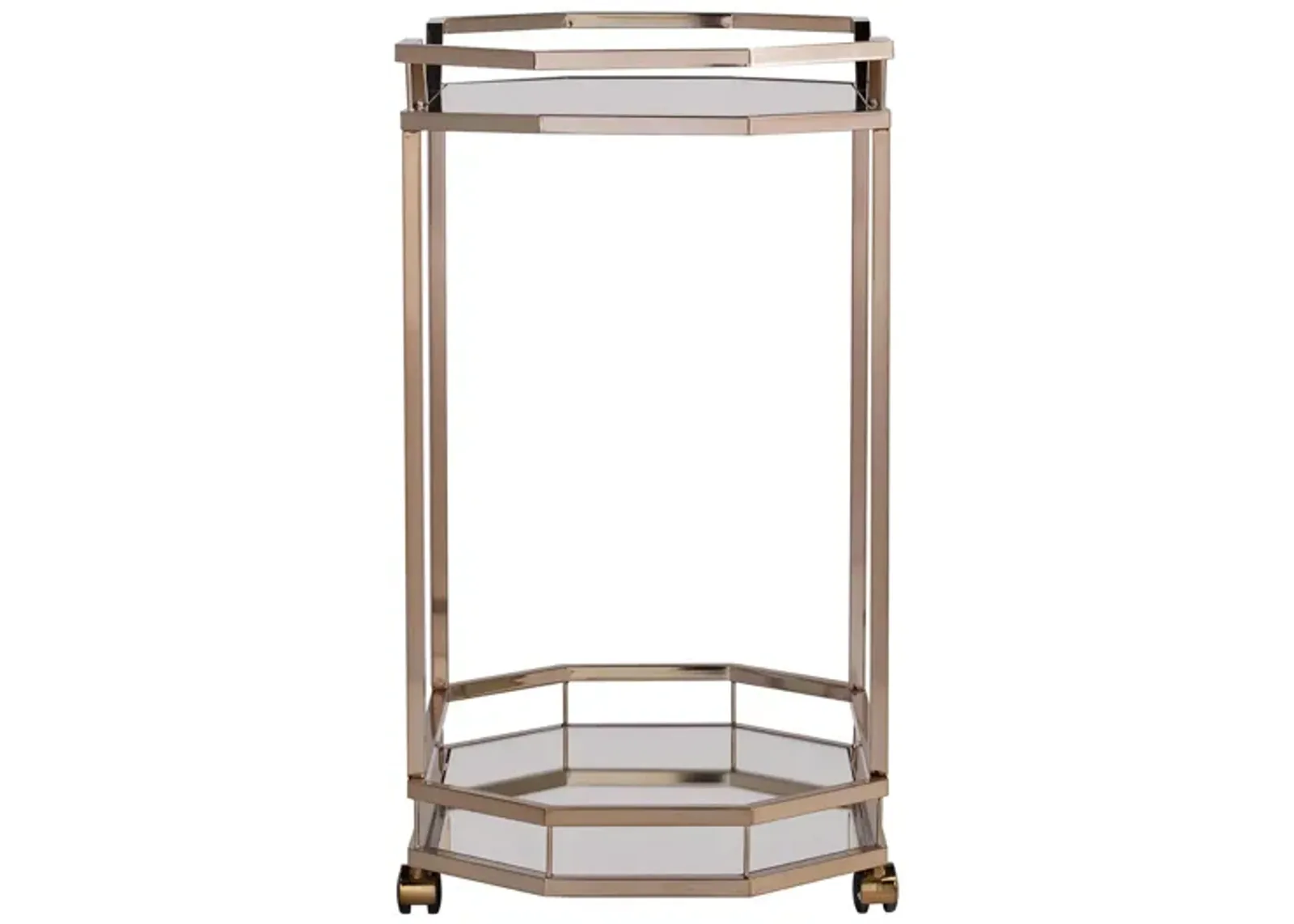 Giselle Bar Cart in Champagne by SEI Furniture