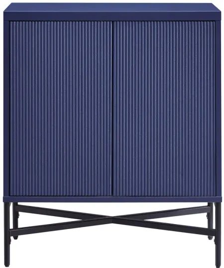 Brighton Accent Cabinet in Dark Blue by Hudson & Canal